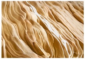 Fotomurale Wavy sandstone forms