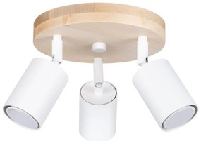 Sollux SL.1287 - Faretto VERDO 3xGU10/10W/230V bianco