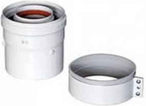 Kit adattatore scarico verticale coassiale diametro 60/100 codice prod: KHG71410191 - Baxi