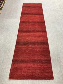 Loribaft Tappeto persiano 90x320 Rosso (Iran) Annodato A Mano