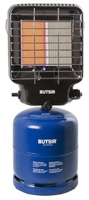 Stufa a Gas Butsir ebbc0022 Infrarossi 3000 W 15 x 25 x 35 cm