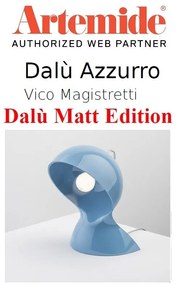 Artemide Dalù azzurro matt edition