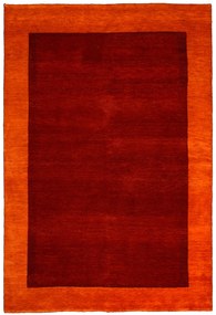 Loribaft Tappeto 180x120 Rosso (Indian) Annodato A Mano