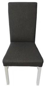 Sedia da pranzo ALISON grigio/bianco