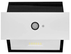 Applique LED Solare Bianca Rettangolare con Sensore di Movimento Colore Bianco Naturale 4.000K