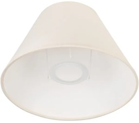 Paralume di ricambio JUTA E27 Ø 19 cm crema