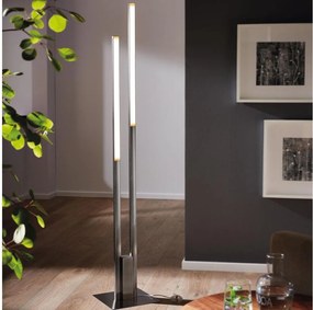 Eglo 55972 - LED RGBW dimmerabile lampada da terra FRAIOLI-C LED/34W/230V finitura cromo opaco + telecomando