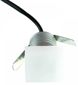 Faretto LED 1W IP65 Quadrato, Luce Diffusa - Professional Colore  Bianco Naturale 4.000K