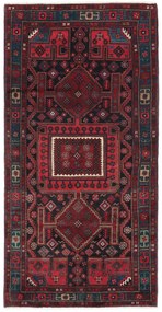Bidjar Tappeto 270x130 (Iran) Annodato A Mano