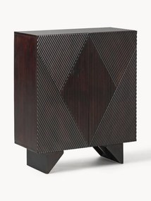 Credenza alta in legno di mango Louis