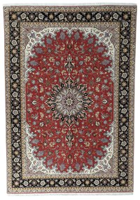 Tabriz Tappeto persiano 200x290 Rosso (Iran) Annodato A Mano