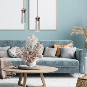 Lampadario a sospensione con filo ELICA 1xE27/60W/230V