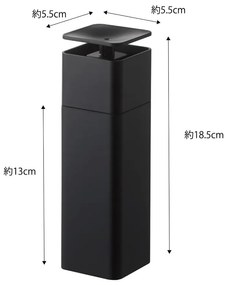 Distributore di detersivo nero Yamazaki , 250 ml Tower - YAMAZAKI
