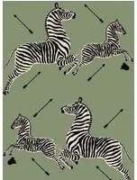 Jannelli & Volpi Carta da parati Zebras Grasscloth - 26008