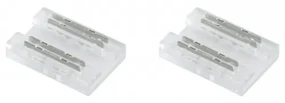 Connettore Lineare per unire due Strisce LED RGB da 10mm - CF 2PZ Selezionare l'accessorio Accessorio Strisce RGB da 10 mm
