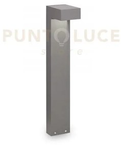 Sirio paletto ip65 h.60cm 1 luce attacco gx53 grigio