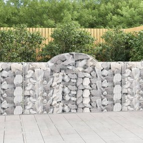 Cesti Gabbioni Ad Arco 50 Pz 200x30x100/120 Cm Ferro Zincato /