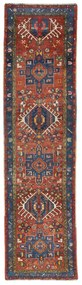 Heriz Tappeto persiano 320x90 Rosso (Iran) Annodato A Mano