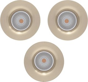 Eglo 902279 - Set da 3 faretti LED dimmerabili SALICETO, LED/4,8W/230V, Ø 8,8 cm, cromo