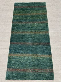Loribaft Tappeto persiano 170 x 80 Verde (Iran) Annodato A Mano
