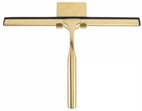 REA-72069 - Spatola per vetri con supporto, finitura oro spazzolata