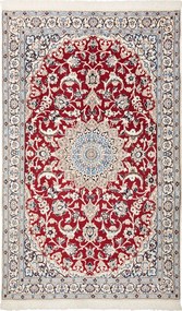 Nain Tappeto persiano 110 x 180 Rosso (Iran) Annodato A Mano