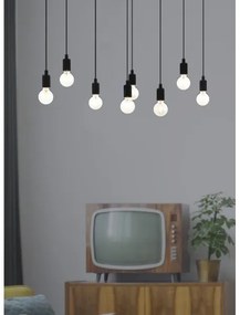 Eglo 43322 - Lampadario a sospensione con filo HOGSMILL 8xE27/40W/230V