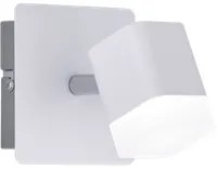 Faretto a Soffitto Spots Led Quadrati Bianco Opaco Roubaiper GD Trio