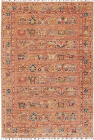 Samarkand Tappeto orientale 180 x 120 Marrone (Pakistan) Annodato A Mano