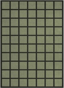 Tappeto in lana a pelo lungo tessuto a mano Avenue Checked