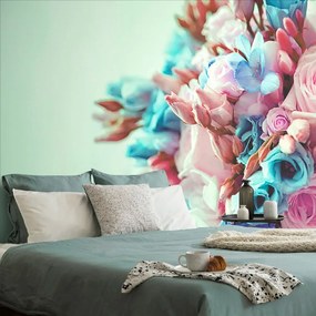 Carta da parati – Bouquet di rose