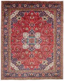 Tabriz Tappeto persiano 260x340 Rosso (Iran) Annodato A Mano