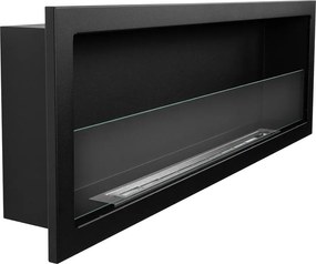 Camino a Bioetanolo da Incasso 120x15x40 cm Furore 120 Nero...