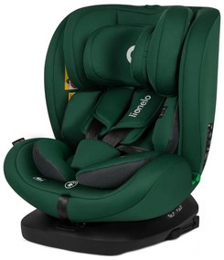 Lionelo - Seggiolino auto con base girevole BASTIAAN i-Size 40-150 cm Verde Foresta