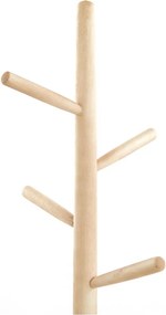 Appendiabiti in legno di mango colore naturale Yenice - Light &amp; Living