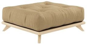 Sgabello Natural Clear/Wheat Beige Senza - Karup Design