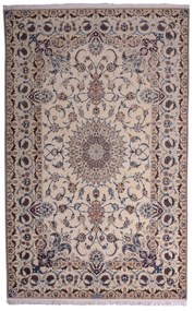 Nain Tappeto persiano 160x260 Beige (Iran) Annodato A Mano