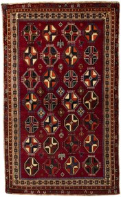 Shiraz Tappeto persiano 130x210 Rosso (Iran) Annodato A Mano