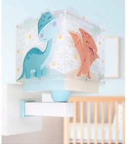 Dalber 63459 - Lampada da parete per bambini BABY DINOS 1xE27/15W/230V multicolore