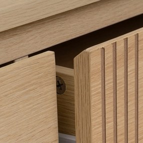 Tavolo consolle di colore naturale 30x100 cm Iona – Casa Selección