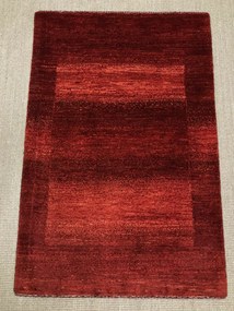 Loribaft Tappeto 80 x 120 Rosso (Iran) Annodato A Mano