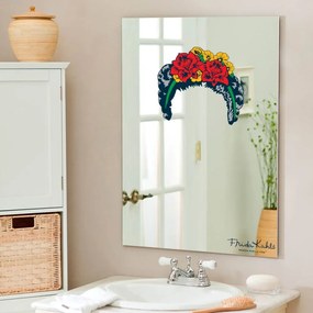 Specchio da parete Espejo Decorado Hair, 50 x 70 cm Frida - Madre Selva