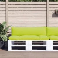 Cuscini per Divano Pallet 2 pz Verde Brillante cod mxl 68441