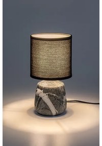 Rabalux 74066 - Lampada da tavolo NALISA 1xE14/40W/230V nero con effetto marmo