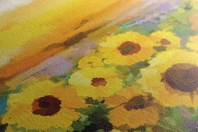 Stampa su tela – Campo di girasoli
