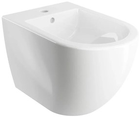 OMNIRES OTTAWACMBIBP - Bidet sospeso OTTAWA in ceramica, bianco lucido