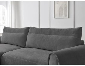 Divano angolare grigio Aden – Bobochic Paris