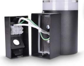 Brilagi - Applique da esterno LED RGBW MATERA 1xGU10/4,8W/230V nero IP54