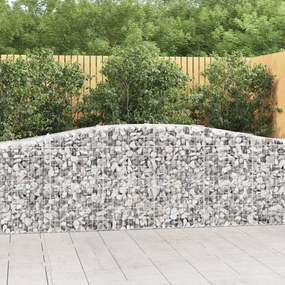 Cesti Gabbioni Ad Arco 10 Pz 400x50x80/100 Cm Ferro Zincato /