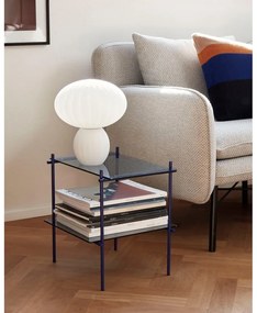 Tavolino da caffè con doppio ripiano in vetro Niche - Hübsch